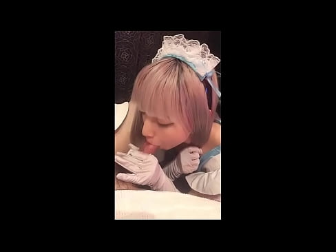 ❤️ Japanski idol [mayuka], kostim francuske sobarice, 1. dio, pušenje i drkanje losionom ❤️ Samo porno na bs.sexarxiv.ru ️❤